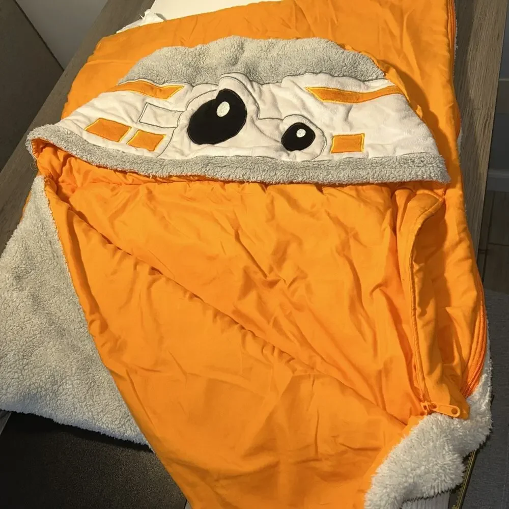 Star Wars BB8 Hooded Sherpa Slumber/Sleeping Bag Lucas Films‎
